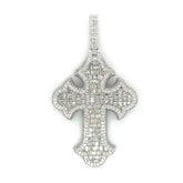 Baguette Diamond Cross Pendant - White Carat - USA & Canada